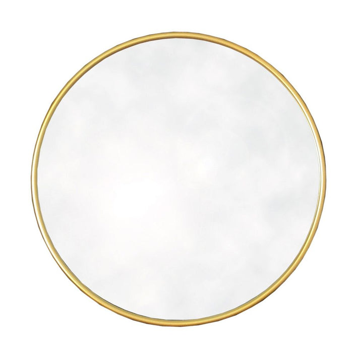 Round Gold Mirror Home Decor