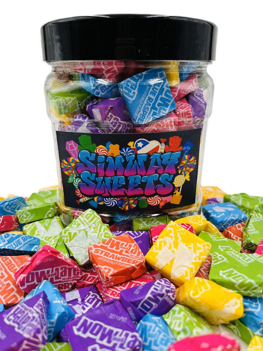 Assorted Now & Later Jar - 765g | Fruit Flavour Chews | Imported USA | Date Assured | 144 Individually Wrapped Pieces