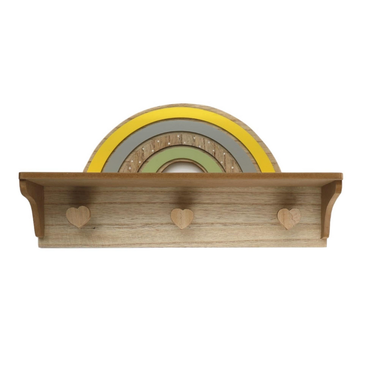 Magic Rainbow Shelf: Organize & Add Color to Any Space