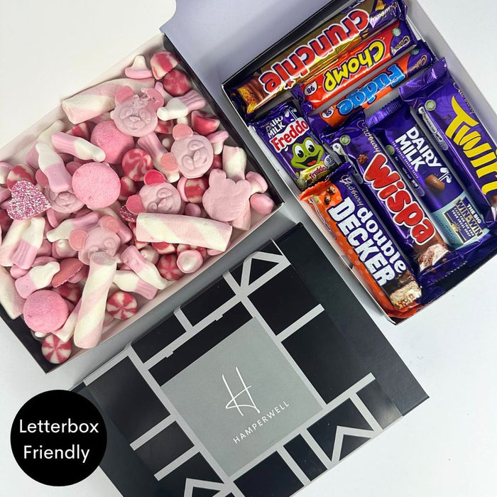 Pink Sweets Letterbox Gift Hamper