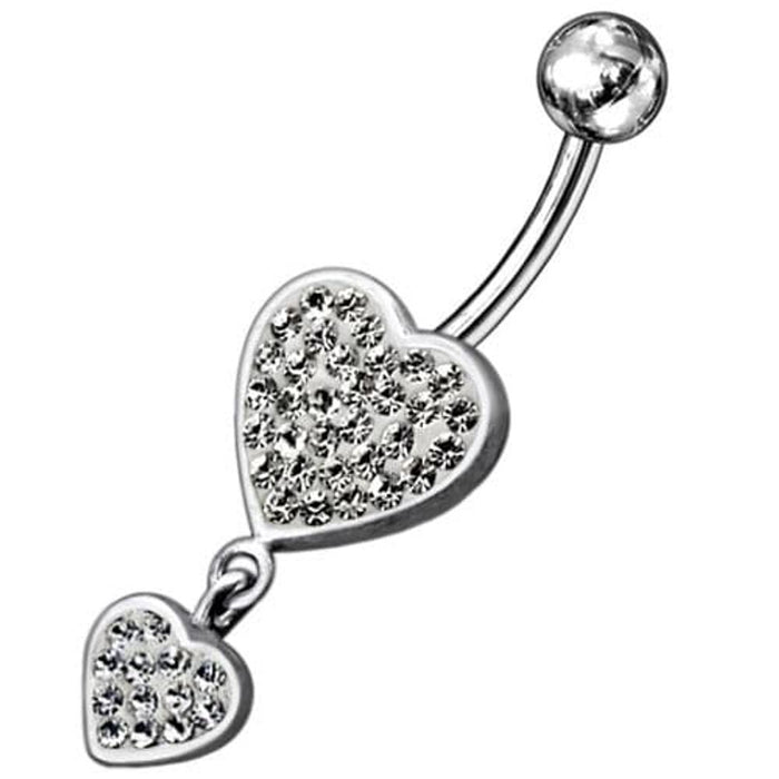 Two Heart Fancy Dangling 