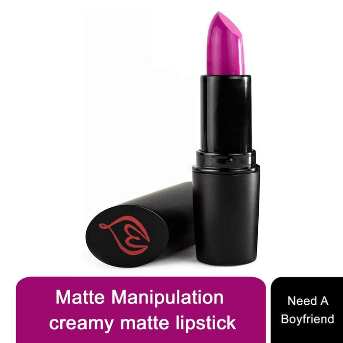 Folly Fire Creamy Matte Manipulation Lipstick - Vibrant Pink: Long-lasting, confidence-inducing, non-drying formula