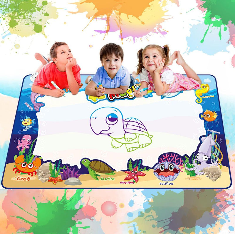 SOKA Deluxe Water Doodle Set - Large Drawing Area, Abundant Accessories, Non-Toxic & Eco-Friendly - Perfect Gift!
