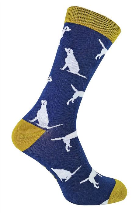 Mr Heron Doggy Socks - Super Soft Bamboo, Labrador, Jack Russell, Dalmatian, Sausage Dog, Ideal Gift - 6-11 UK