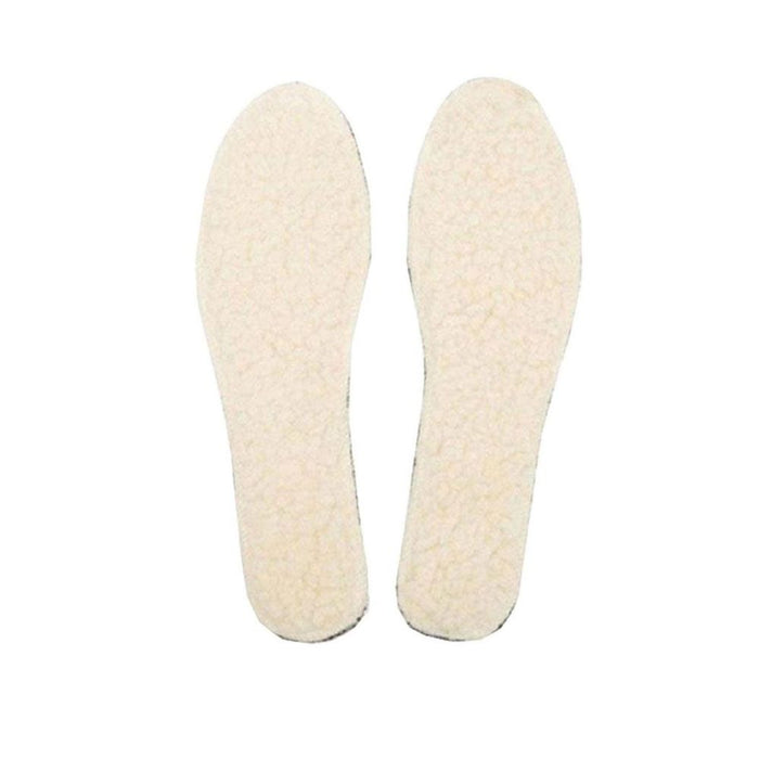 Lambswool & Durch Wolle Insoles, Size 45/46 - Thermal Inner Soles for Warmth & Comfort