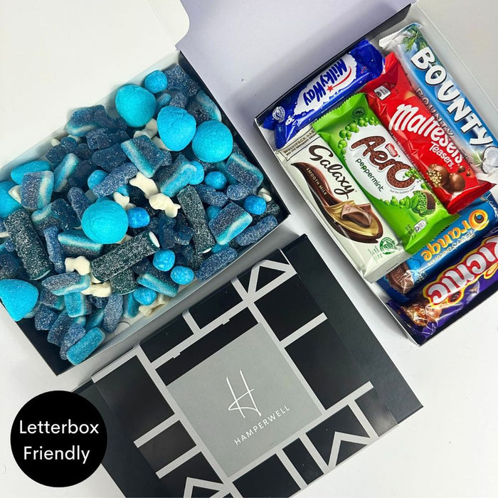 Blue Sweets Letterbox Gift Hamper