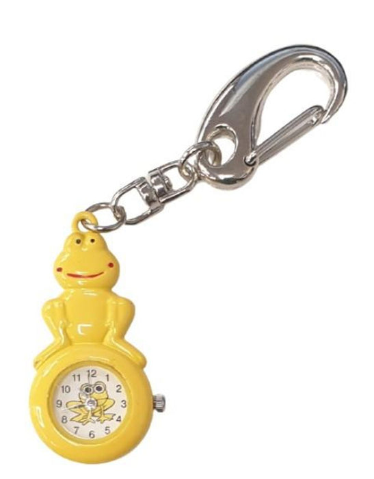 Gift Time Products Unisex Key Chain Clock - White Rabbit IMP727 - CLEARANCE UNBOXED