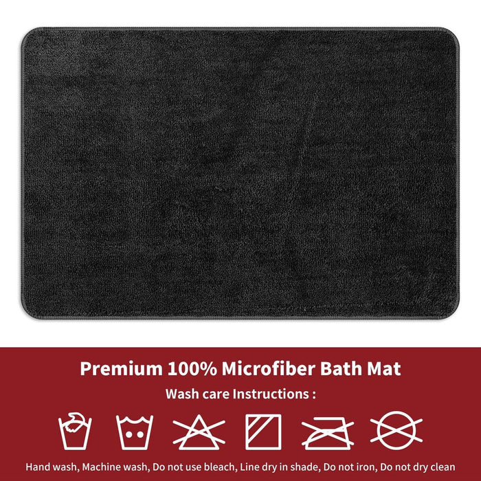 VINSANI BATH MAT 50X80cm D.GREY 1010160