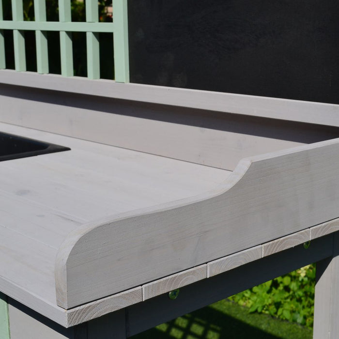 Durable Outdoor Wooden Potting Table Bench for Efficient Planting