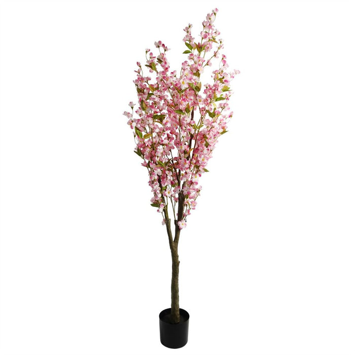 Best Quality 180cm Artificial Pink Cherry Tree - Perfect for Home or Office Decor