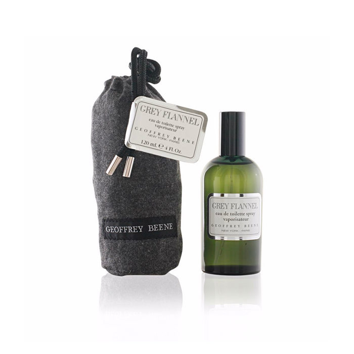 Geoffrey Beene Grey Flannel Eau de Toilette Spray (Pouch) 120ml