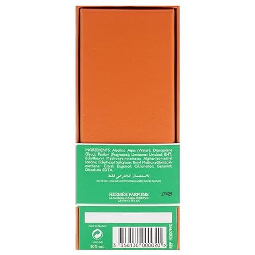 Hermes Eau de Basilic Pourpre  Eau de Cologne 100ml