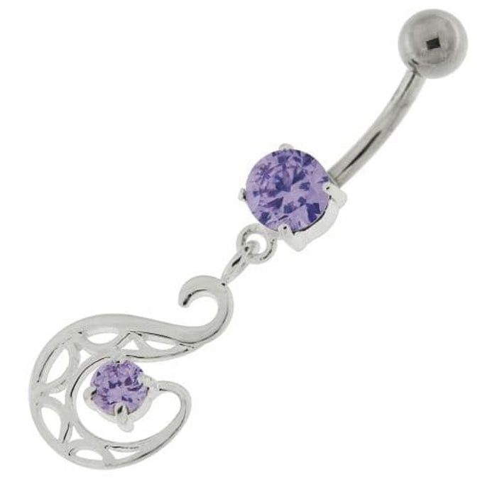 Dangling Fashion Swan Navel Belly button Ring