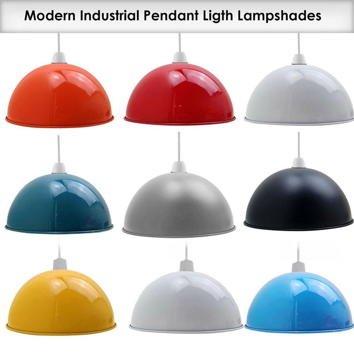 Retro Design Light Easy Fit 40cm Dome Lampshades Home Lounge Lighting