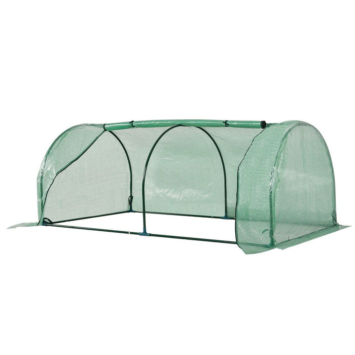 Tunnel Greenhouse Steel Frame Garden 200x100x80cm - Protect Plants, Best Quality