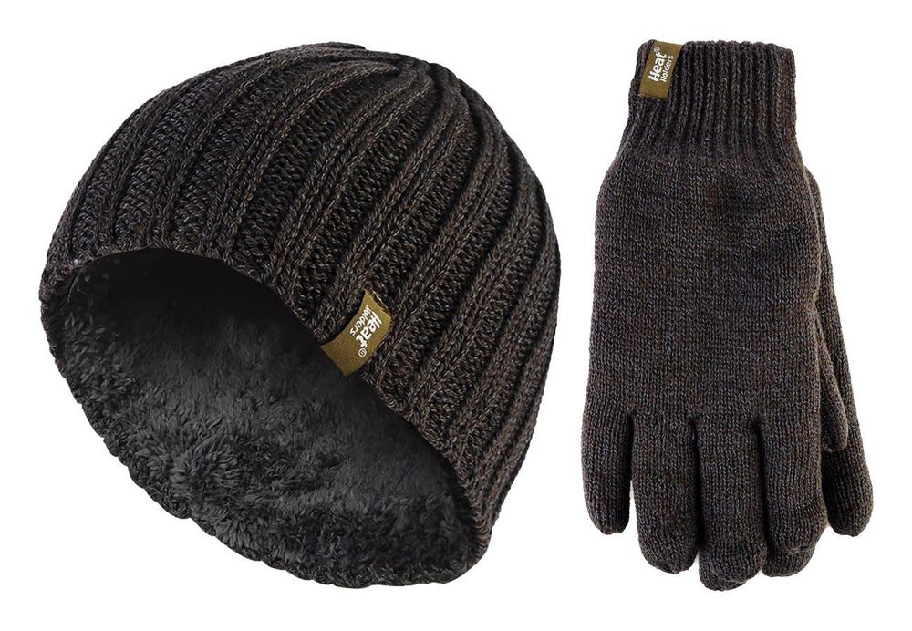 Heat Holders - Mens Set - Hat & Gloves