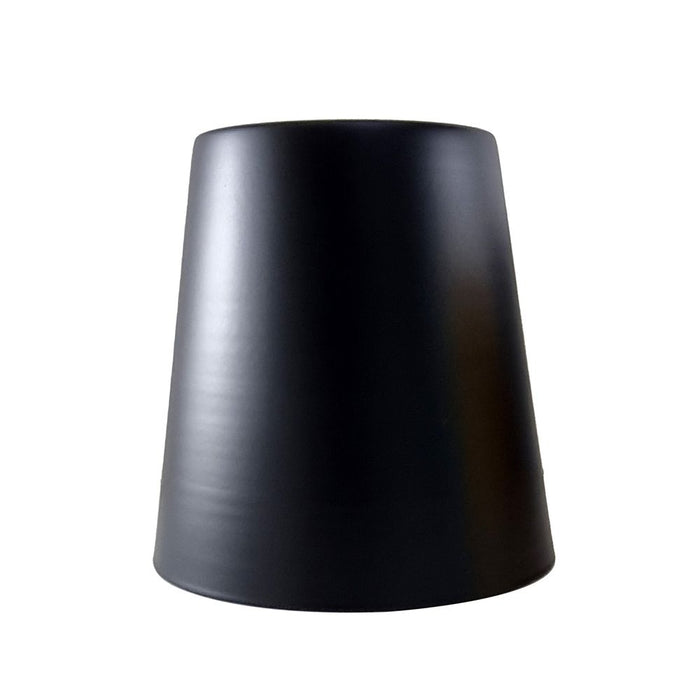 Retro 13cm Metal E27 Black Lampshade - Easy Fit, High Quality - Ideal for Living Rooms, Bedrooms, Offices