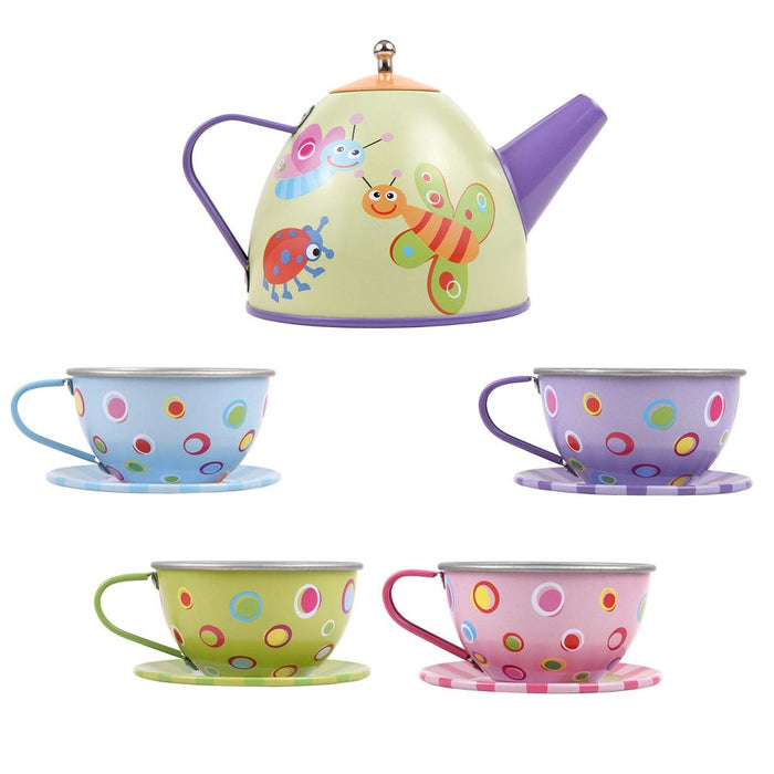 SOKA Tea Set - Cute Bug Design, High Quality Plastic