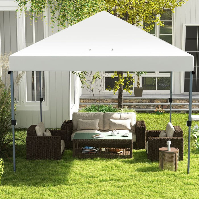 Outsunny 3x3m Pop Up Gazebo - Instant Shelter, White