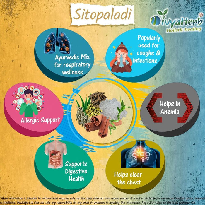 Sitopaladi Powder - Ayurvedic Remedy for Respiratory & Digestive Health