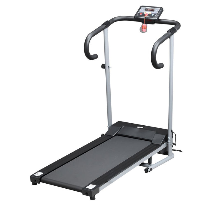 Ultimate Fitness Solution: 1.25HP Electric Treadmill! Foldable, Durable, High Quality. Stay Fit at Home with HOMCOM.