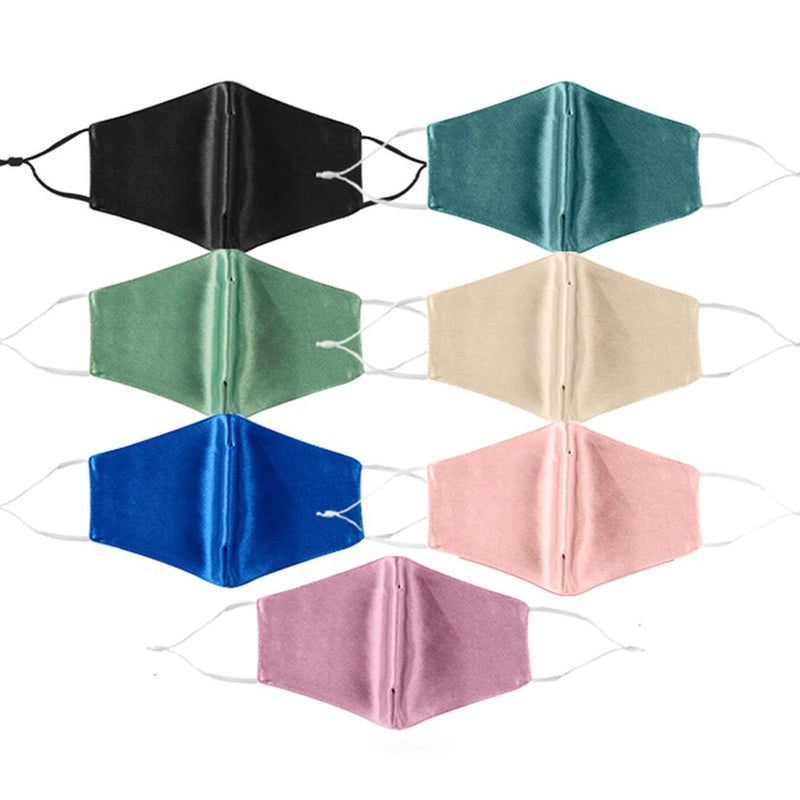 Termin8 Satin Silk, Lightweight Breathable, Washable & Festival Face Mask