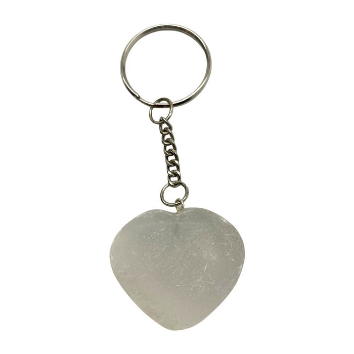 Crystal Heart Keychain, 10x3cm