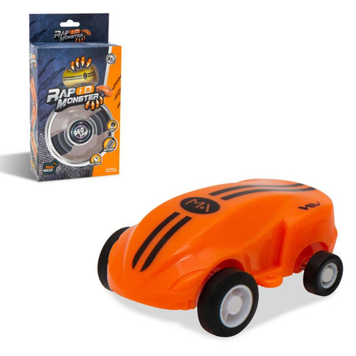 Doodle Mini Car Spinner- Flashing Lights, High-Speed, Portable Toy