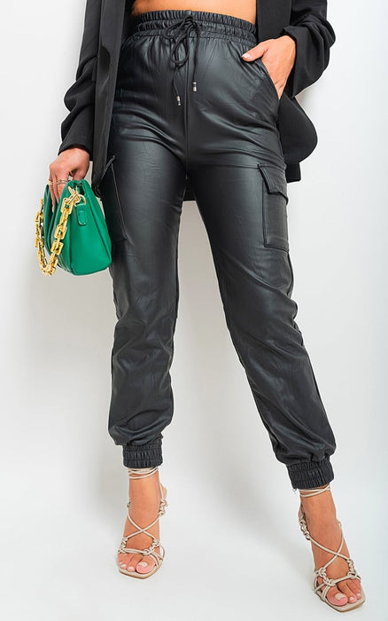 Jemma High Waisted Button Trouser - Stylish & Comfy