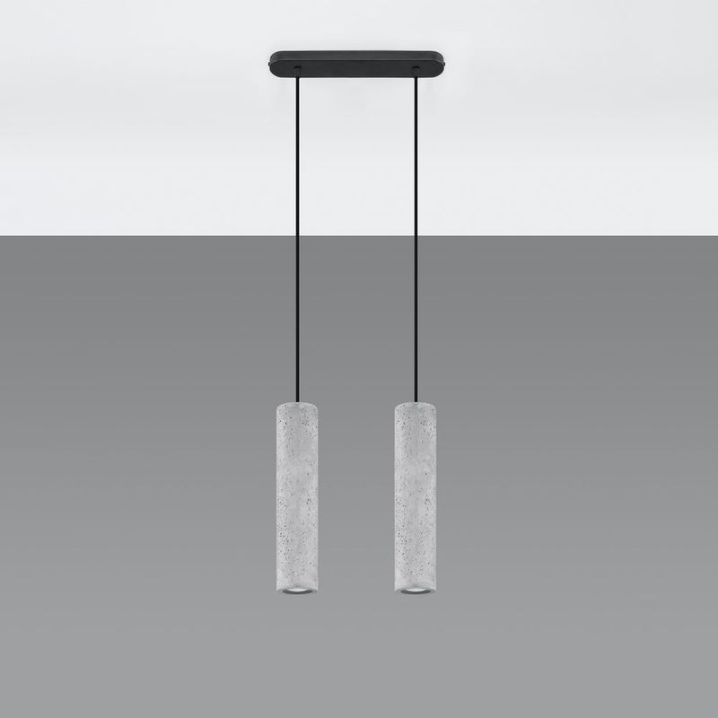 Industrial Pendant Lamp - Luvo Concrete Design - High Quality GU10