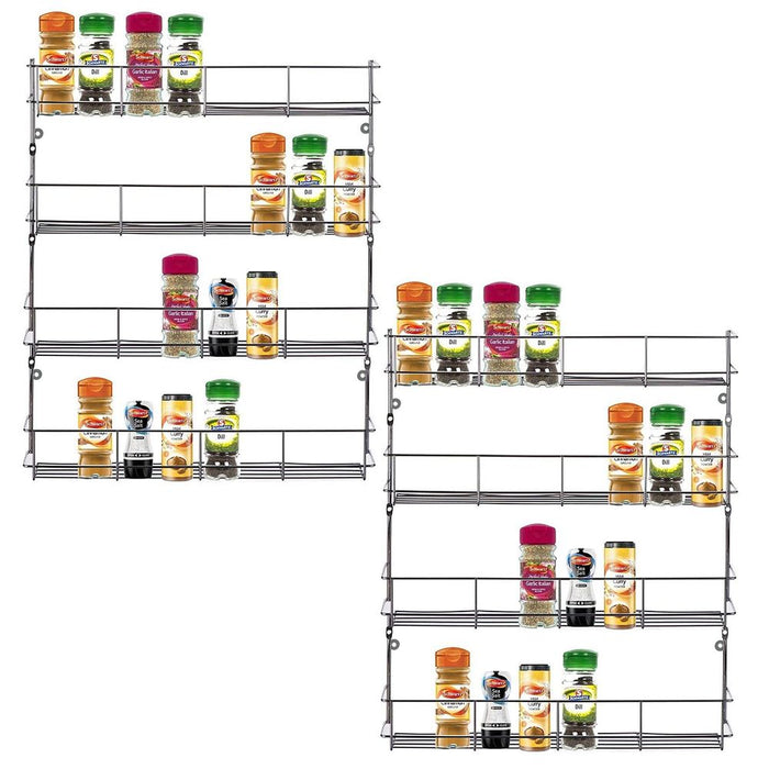 AS-19035 4 Tier Spice Rack: Organize and Access Your Spices Easily