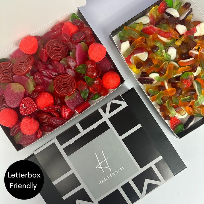 Red Sweets Letterbox Gift Hamper