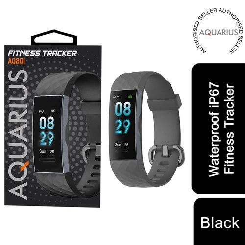 Aquarius IP67 Waterproof Fitness Tracker Smart Watch - Black 21.94