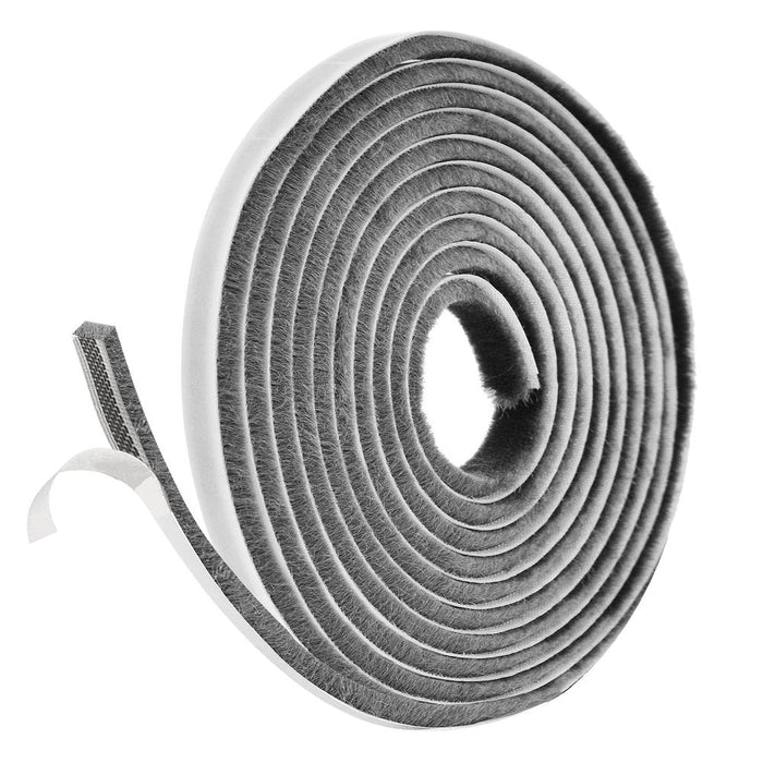 ASAB Adhesive Pile Weatherstrip - Soundproof, Windproof, Dust Proof