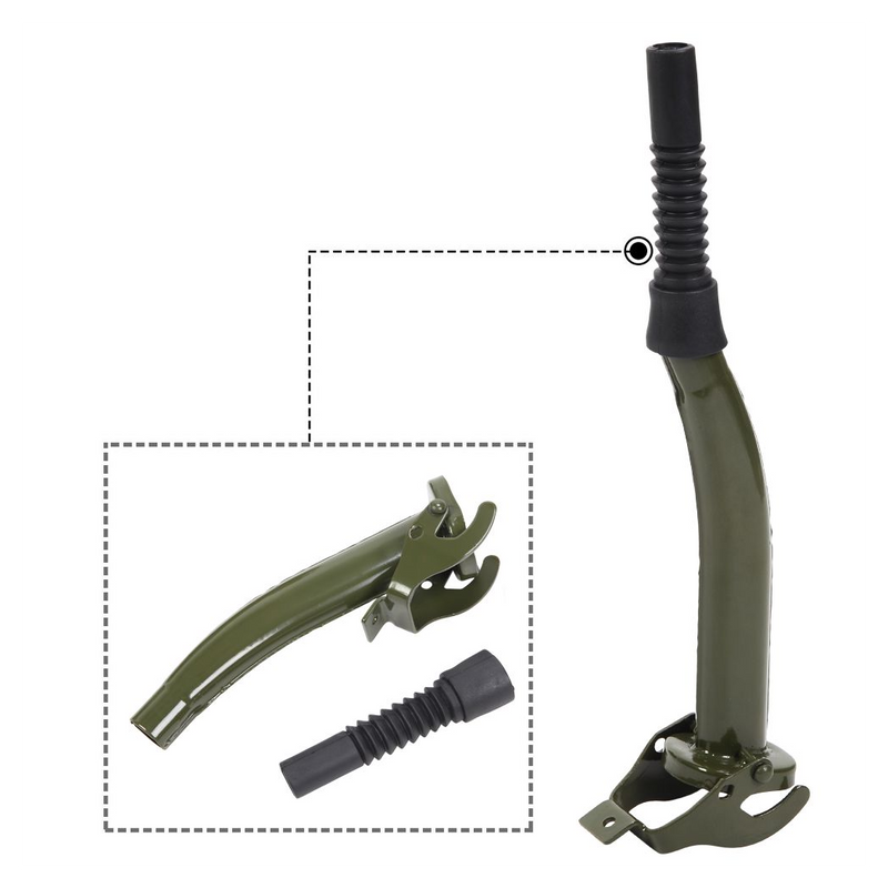 5L 0.6mm American Oil Barrel Army Green With Inverted Oil Pipe