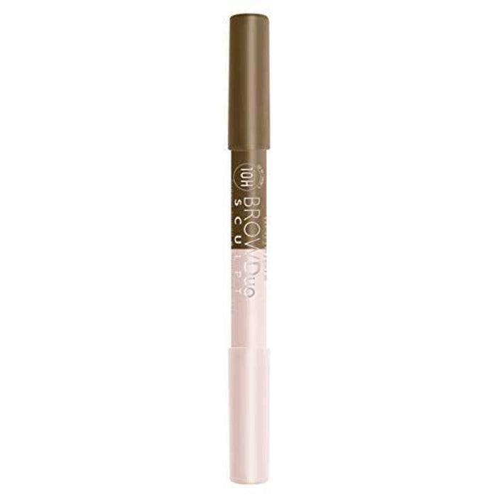 Bourjois Brow Duo Sculpt Eyebrow Pencil and Highlighter - Chatain 22, 1.95g