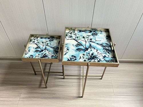 53/45CM SET 2 SQUARE TABLE