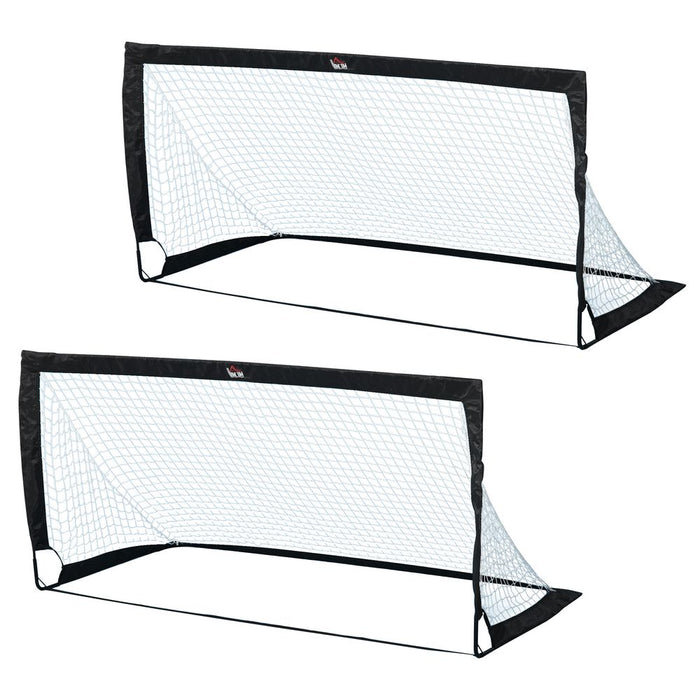 Foldable Outdoor Football Goal | All-Weather Net | Kids & Adults | 6'x3' | HOMCOM