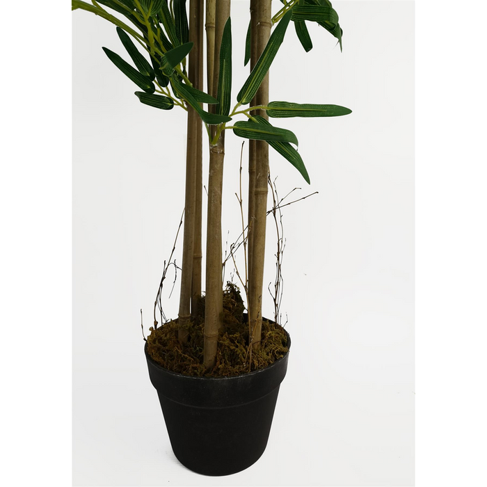 150cm (5ft) Artificial Bamboo Plants Trees - Natural Green