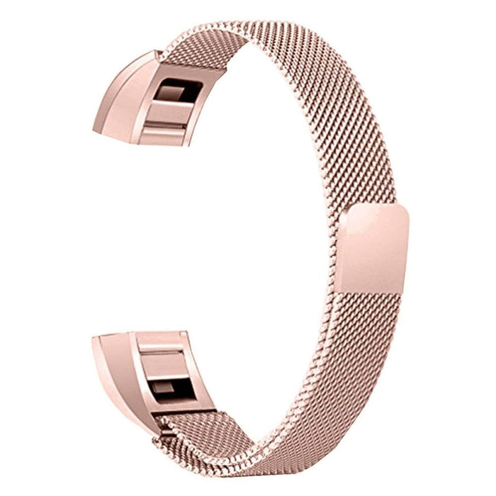 Aquarius Milanese Replacement Strap Band - Fitbit Alta, Rose Gold