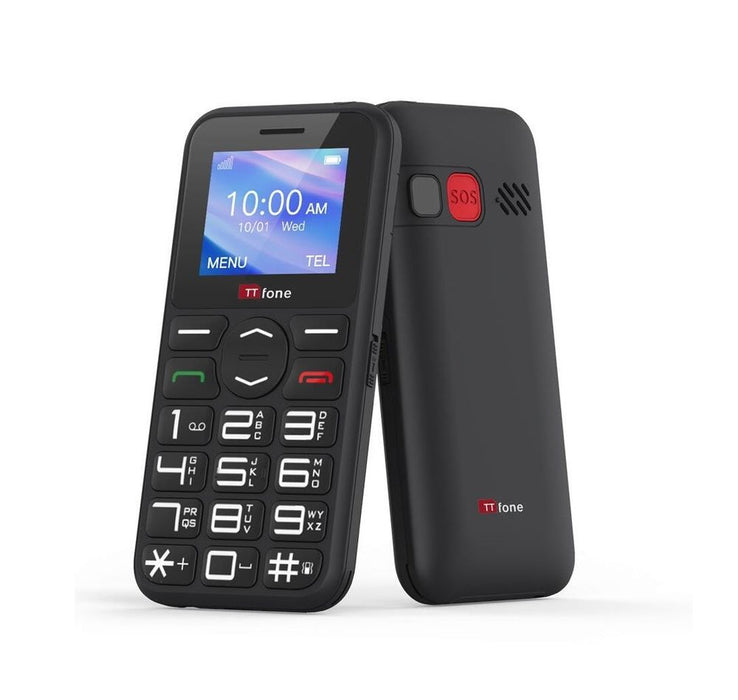 Premium TTfone TT190: Big Buttons, USB Cable, O2 Bundle