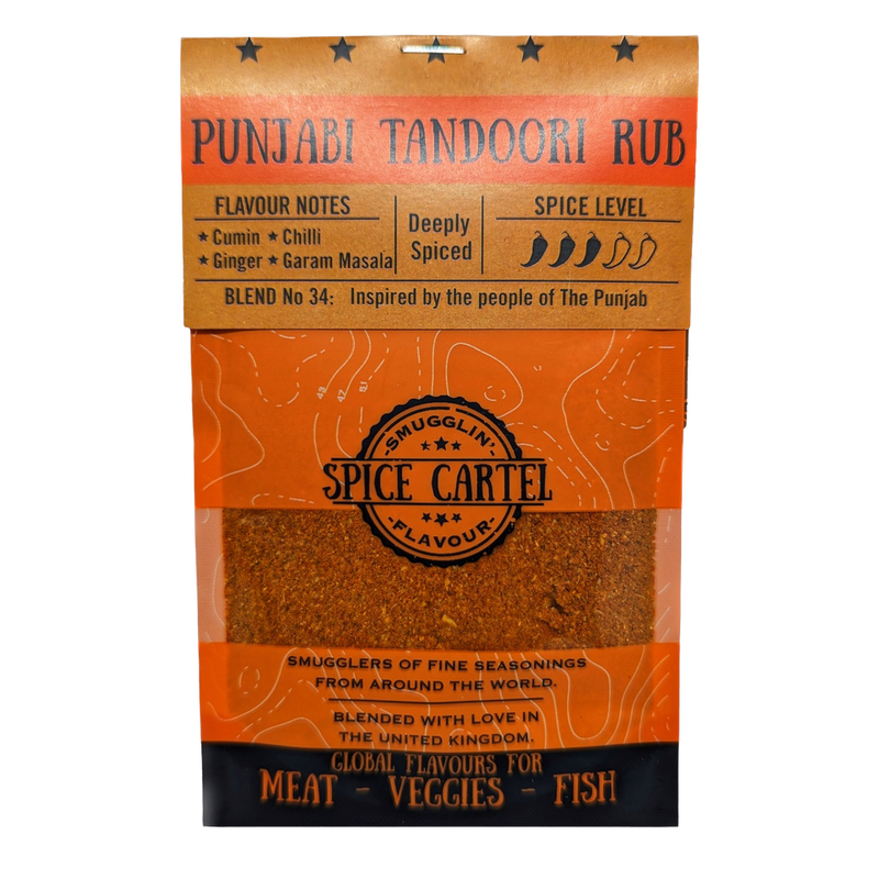 Authentic Punjabi Tandoori Spice Blend - Bursting with Bold Flavors - 35g Resealable Pouch