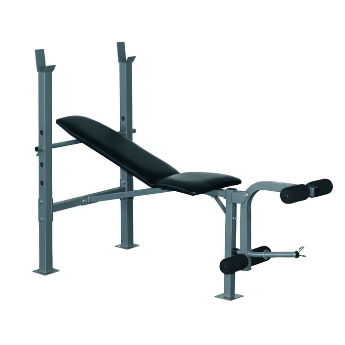 Premium Adjustable Weight Bench - Maximize Your Workouts with HOMCOM Gym Bench - Durable Steel Frame - Supports 200Kg - Ideal for Home Gym