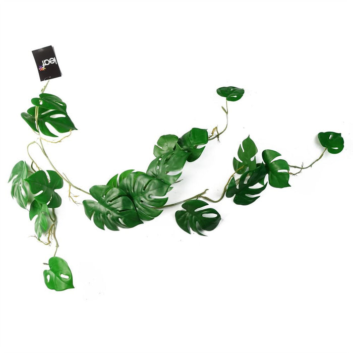 Realistic 100cm Monstera Hanging Trailing Plant - Pack of 6