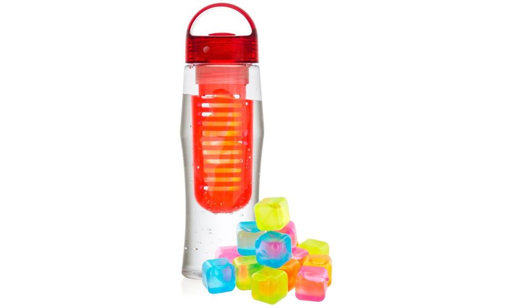 VINSANI BOTTLE + ICE CUBES MULTICOLOURED