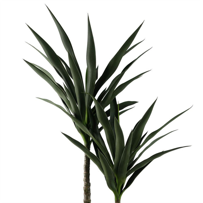 120cm UV Resistant Outdoor Yucca Tree - Realistic Leaves & Trunk - High Quality