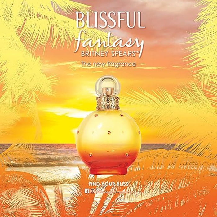 Britney Spears Blissful Fantasy Eau De Toilette Spray 100ml