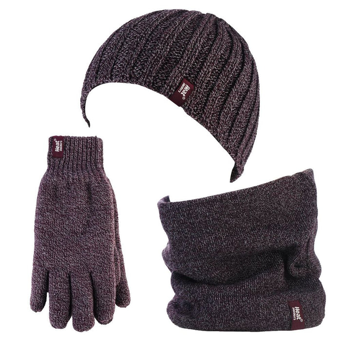 Heat Holders - Mens Set - Hat / Gloves / Neckwarmer