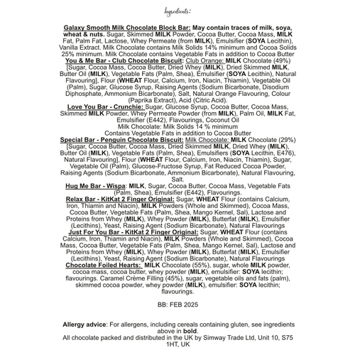 Valentines Novelty Chocolate Gift - Wife