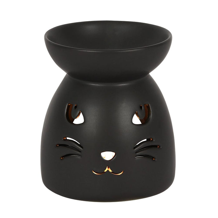 Black Cat Cut Out Oil Burner